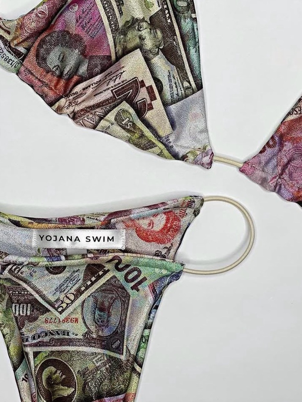 Yojana Swim Abstract Print Bikini Set NWT